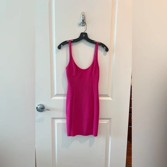 Bec & Bridge Amelie Mini Dress in Magenta